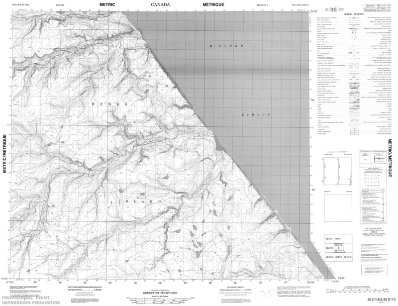 088C16 - NO TITLE - Topographic Map