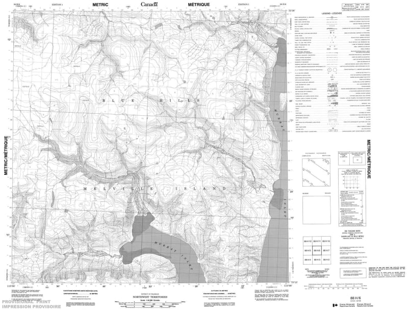 088H06 - NO TITLE - Topographic Map