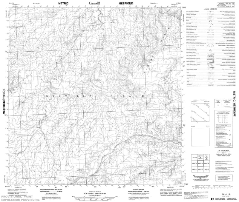 088H15 - NO TITLE - Topographic Map