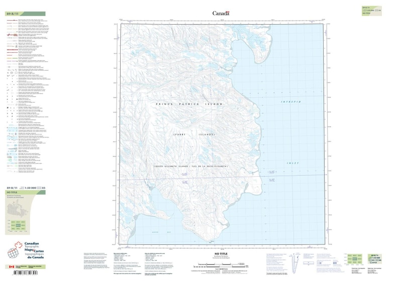 089B11 - NO TITLE - Topographic Map