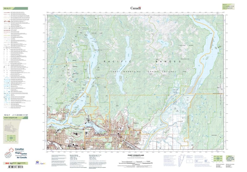 092G07 - PORT COQUITLAM - Topographic Map