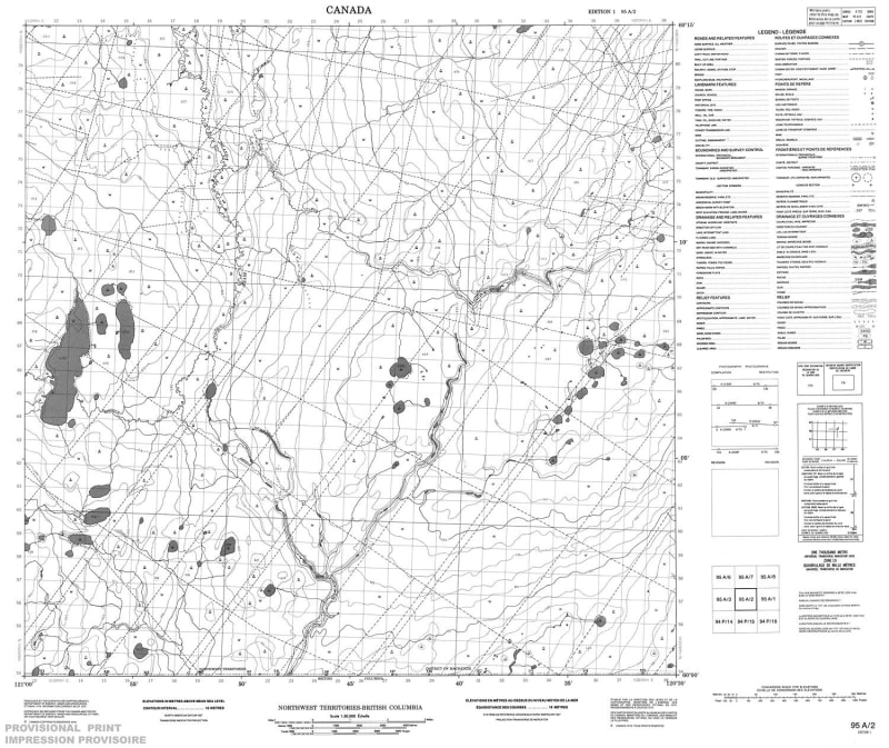 095A02 - NO TITLE - Topographic Map