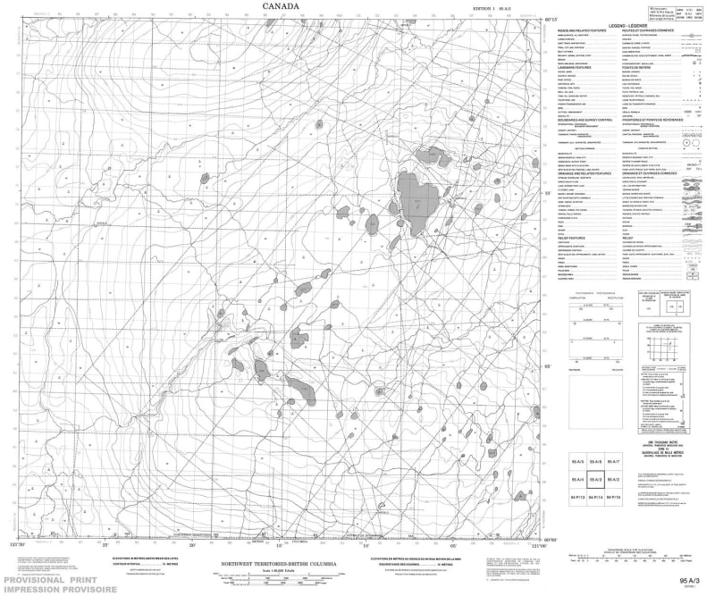 095A03 - NO TITLE - Topographic Map