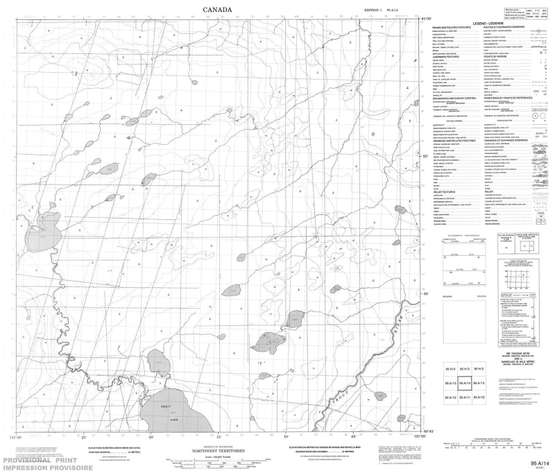095A14 - NO TITLE - Topographic Map