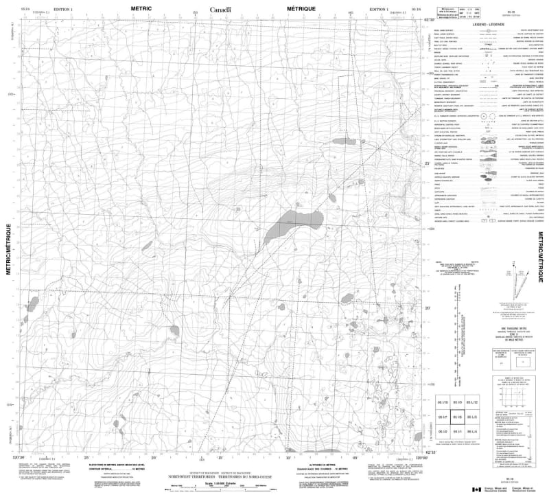095I08 - NO TITLE - Topographic Map