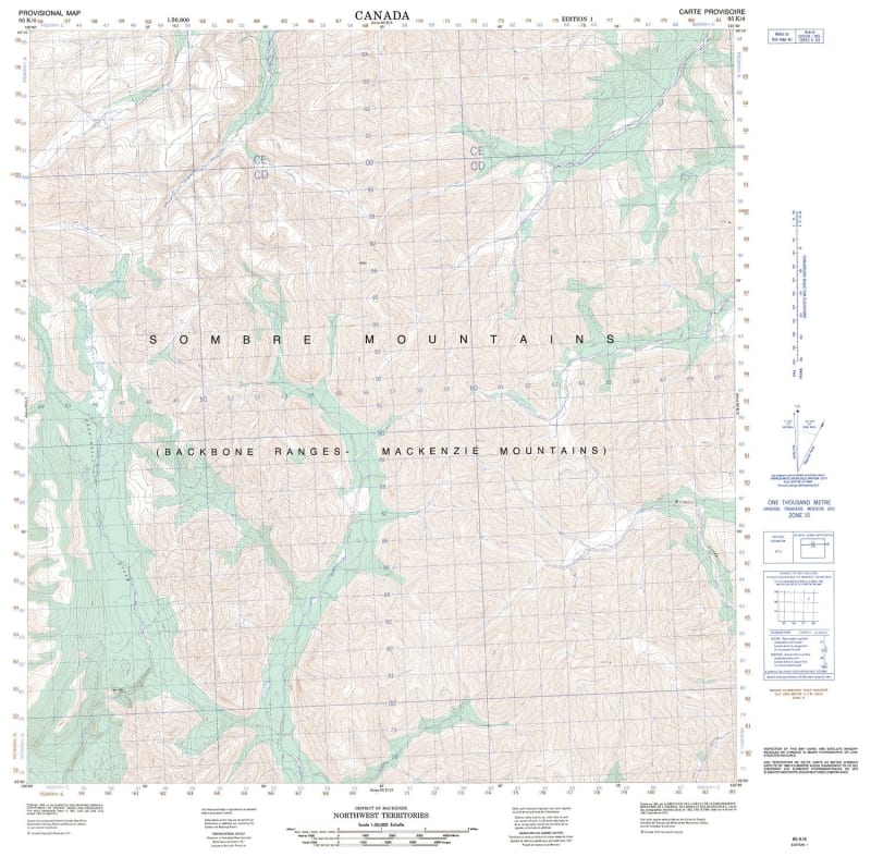 095K04 - NO TITLE - Topographic Map