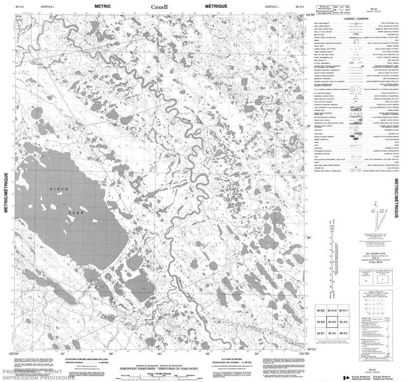 096A05 - NO TITLE - Topographic Map