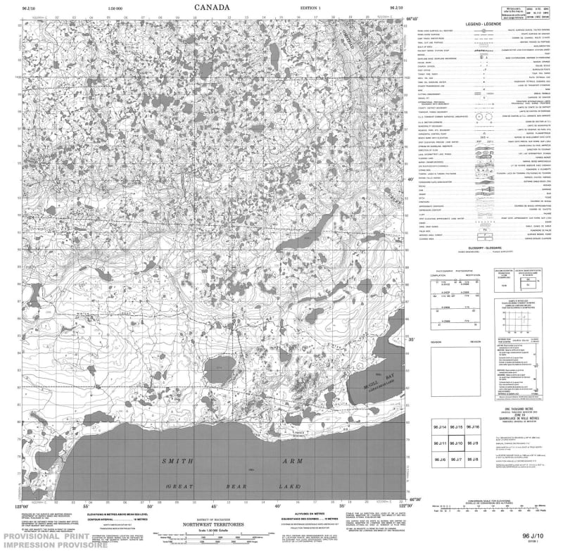 096J10 - NO TITLE - Topographic Map