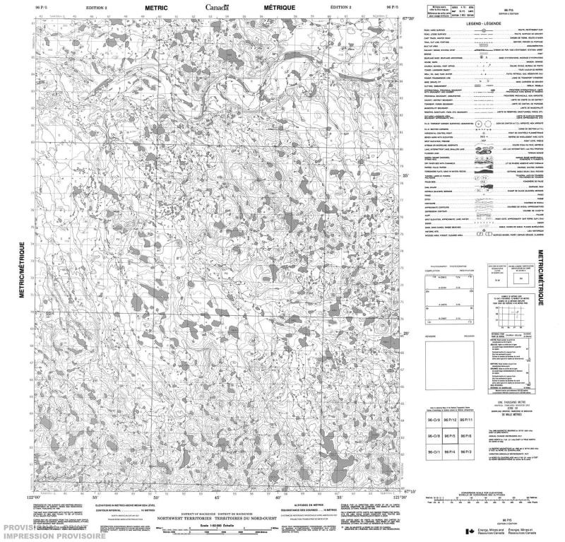 096P05 - NO TITLE - Topographic Map