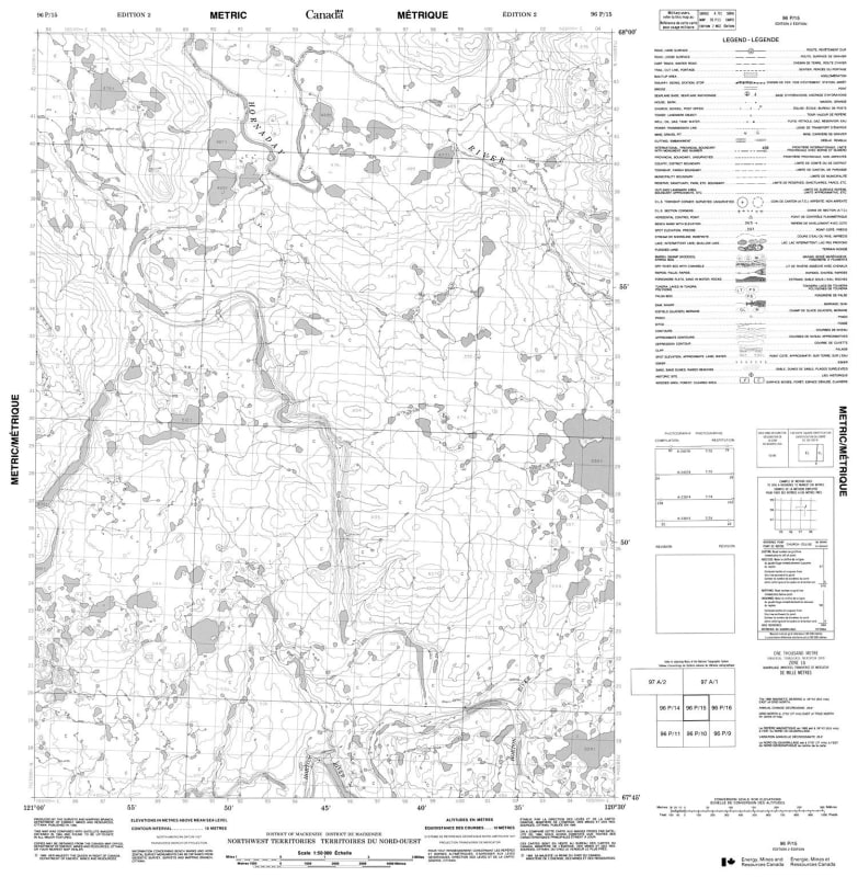 096P15 - NO TITLE - Topographic Map