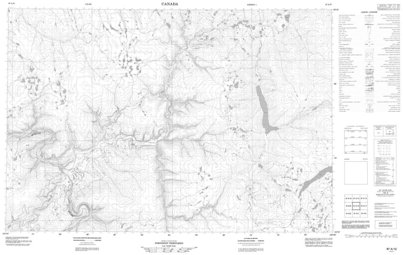 097A12 - NO TITLE - Topographic Map