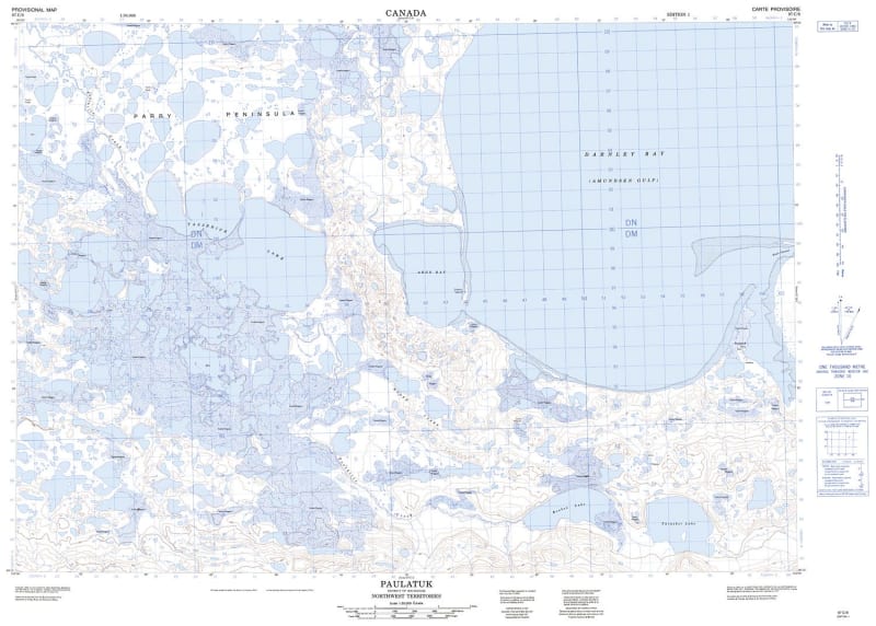 097C08 - PAULATUK - Topographic Map