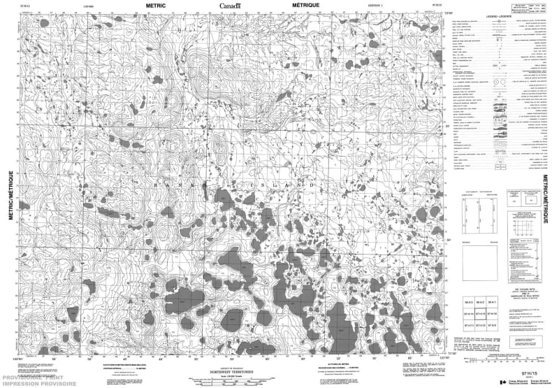 097H15 - NO TITLE - Topographic Map