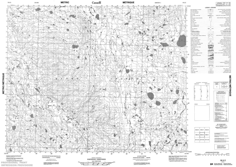 098A02 - NO TITLE - Topographic Map