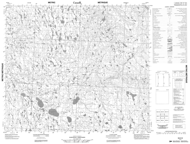 098D08 - NO TITLE - Topographic Map