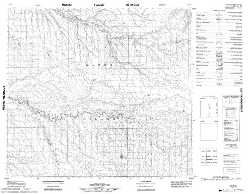 098E03 - NO TITLE - Topographic Map
