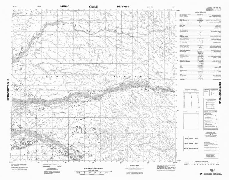 098E04 - NO TITLE - Topographic Map
