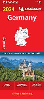 Michelin Germany Travel & Road Map. Comprehensive Guide for German Road Trips. The Michelin Germany Travel & Road Map is your essential companion for exploring Germany by car. Featuring extensive coverage of all major cities, including Berlin, Hamburg, Fr
