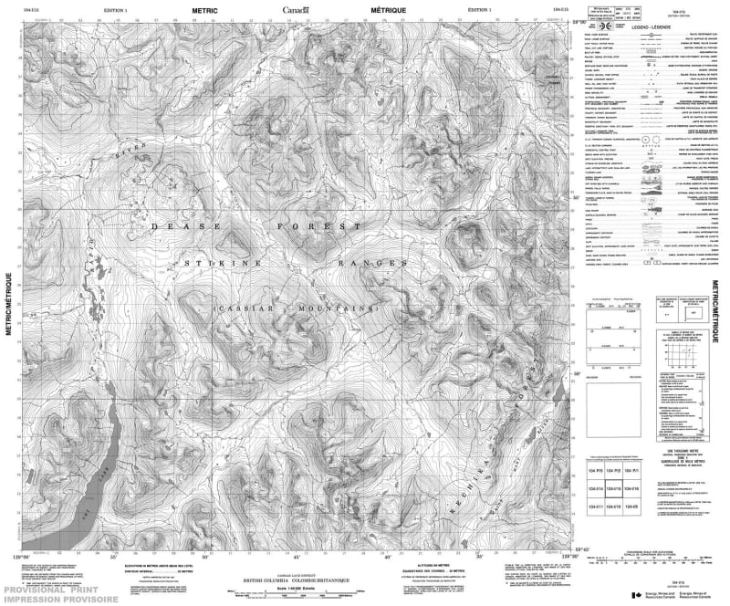 104I15 - NO TITLE - Topographic Map