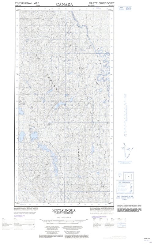 105E10E - HOOTALINQUA - Topographic Map