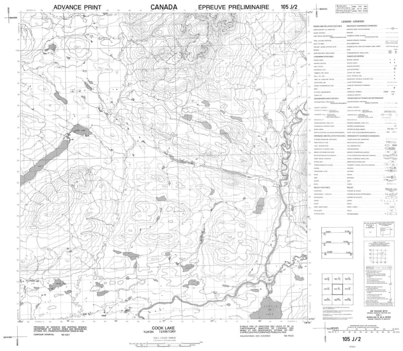 105J02 - NO TITLE - Topographic Map