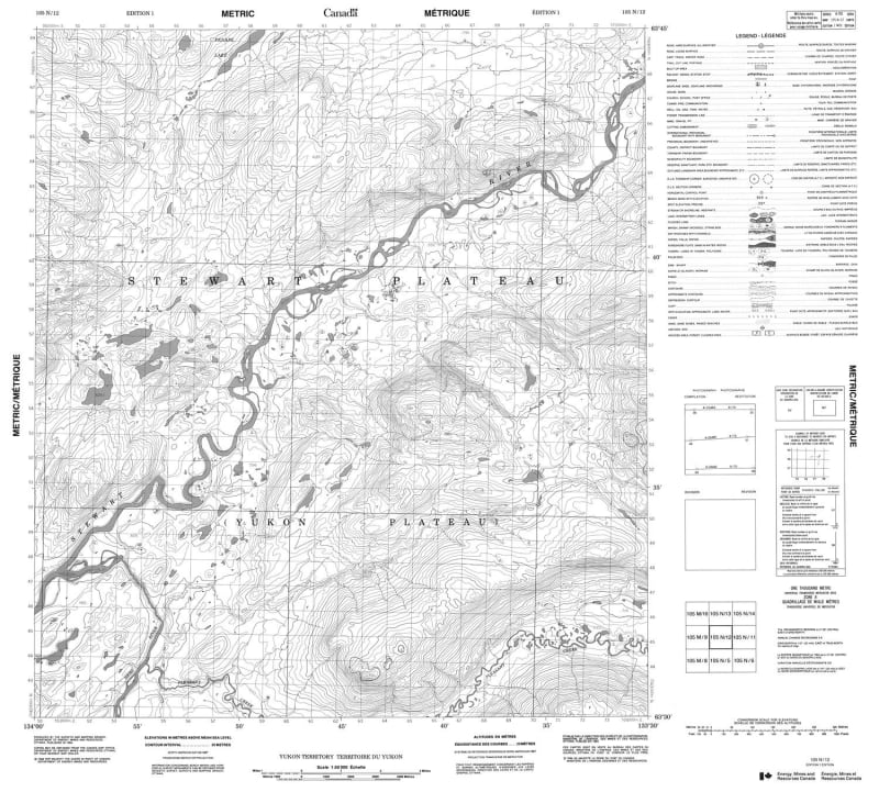 105N12 - NO TITLE - Topographic Map