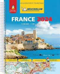 Michelin France Road Atlas (Spiral) | 40 City Plans, Safety Alerts