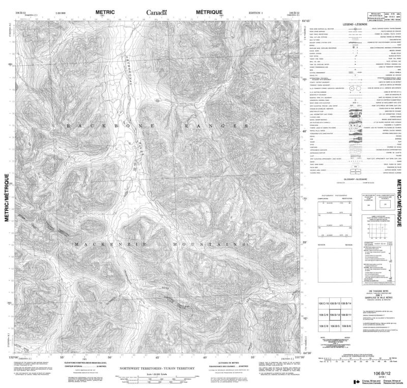 106B12 - NO TITLE - Topographic Map