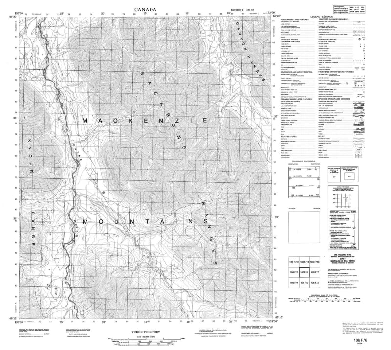 106F06 - NO TITLE - Topographic Map