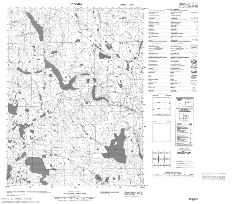 106O09 - NO TITLE - Topographic Map