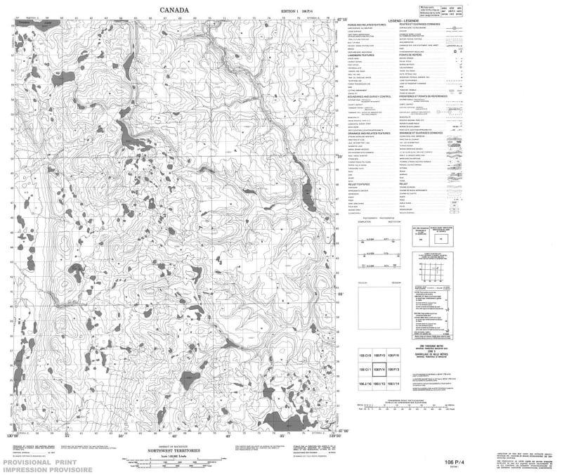 106P04 - NO TITLE - Topographic Map