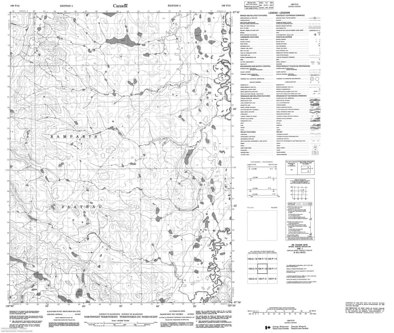 106P12 - NO TITLE - Topographic Map