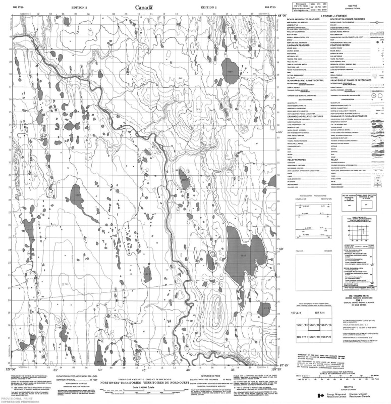 106P15 - NO TITLE - Topographic Map