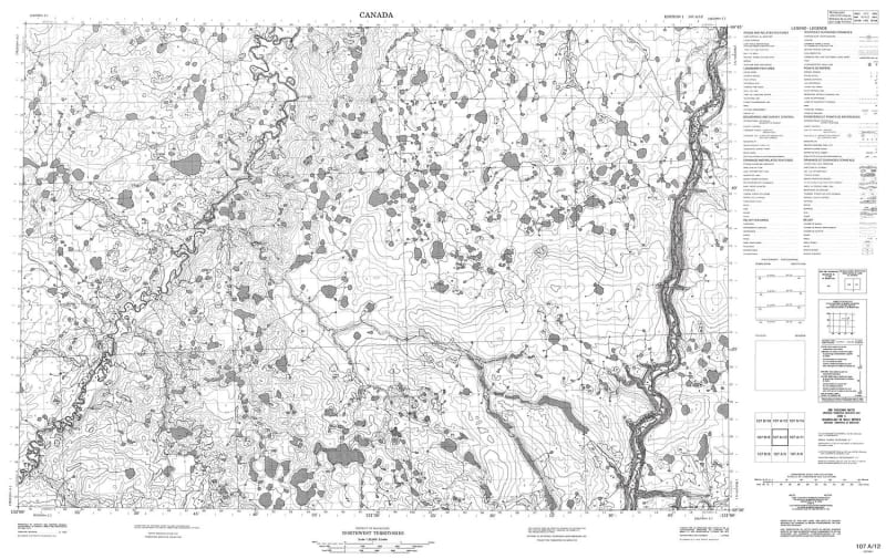 107A12 - NO TITLE - Topographic Map