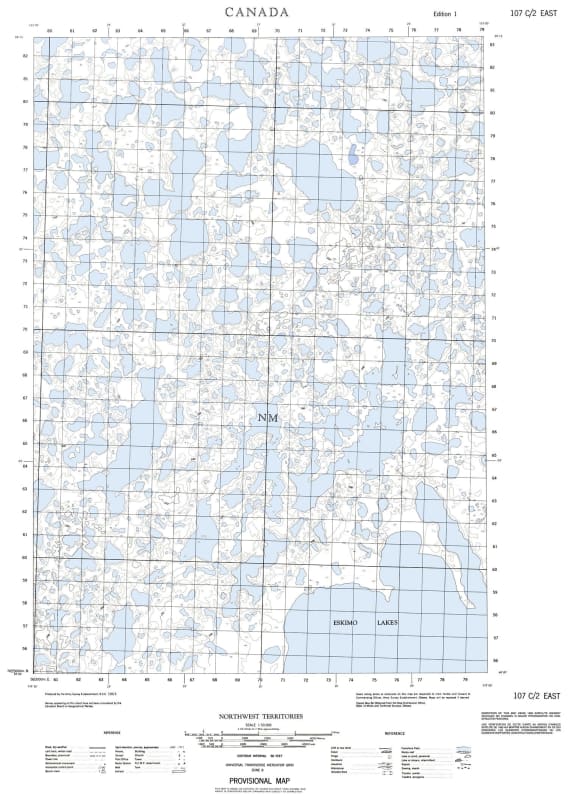 107C02E - NO TITLE - Topographic Map