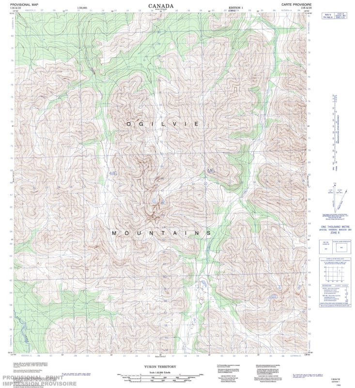116A10 - NO TITLE - Topographic Map