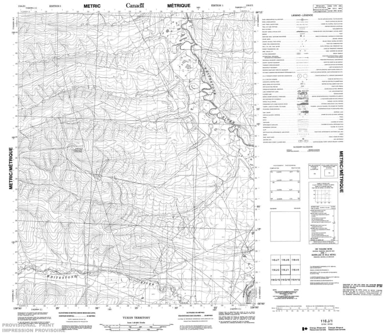 116J01 - NO TITLE - Topographic Map