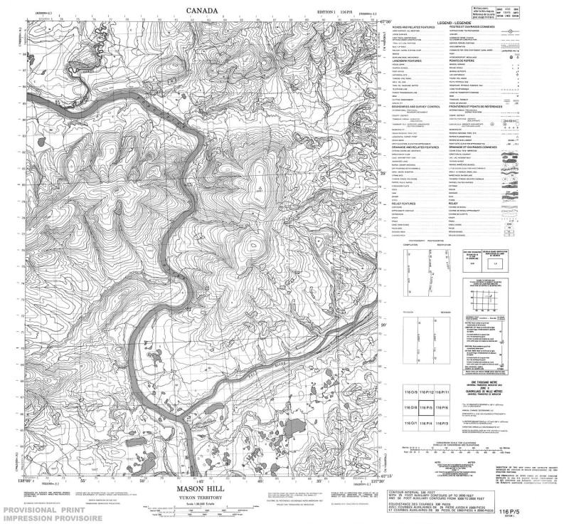116P05 - MASON HILL - Topographic Map