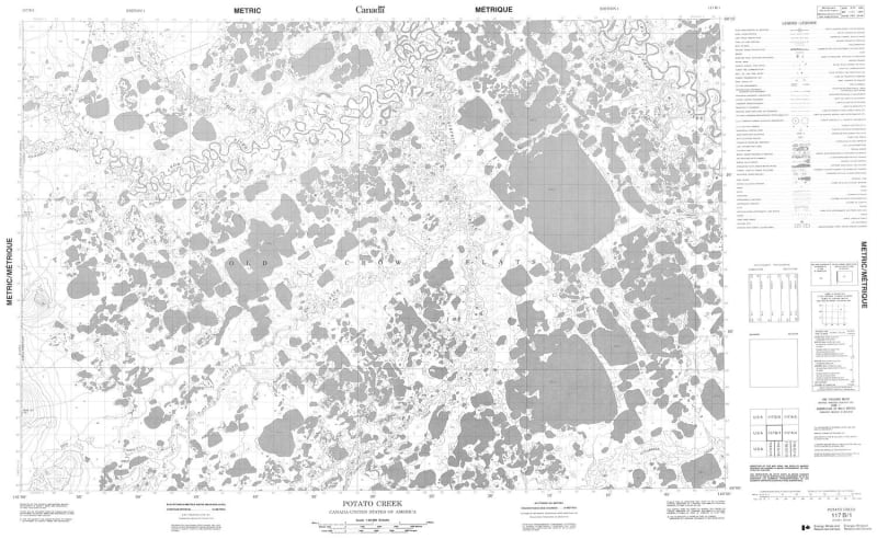 117B01 - POTATO CREEK - Topographic Map