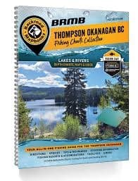BRMB Thompson Okanagan Fishing Mapbook cover with spiral binding BRMB Thompson Okanagan Fishing Mapbook cover with spiral binding