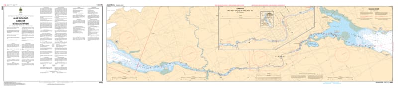 2026 Lake Scugog & Scugog River Nautical Chart - A set of two official Canadian maritime maps featuring depth soundings and lock details for Lake Scugog and Lindsay, Ontario. 2026 Lake Scugog & Scugog River Nautical Chart - A set of two official Canadian maritime maps featuring depth soundings and lock details for Lake Scugog and Lindsay, Ontario.