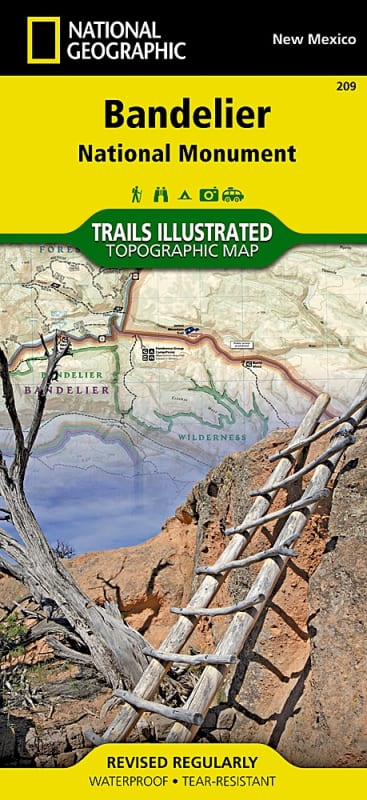 209 Bandelier National Momument National Geographic Trails Illustrated