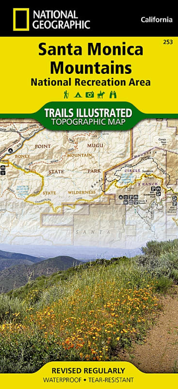 253 Santa Monica Mountains National Recreation Area National Geographic Trails Illustrated