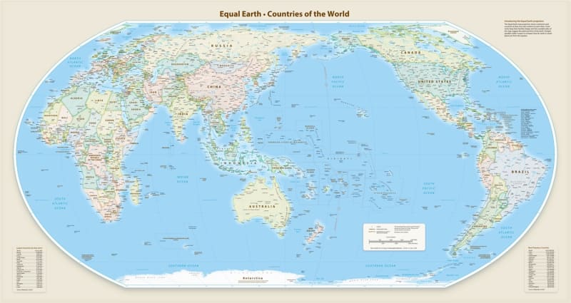 equal-earth-oceanic-pacific-centered-world-wall-map-55x30 equal-earth-oceanic-pacific-centered-world-wall-map-55x30
