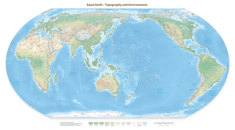 Re-center your world with the Australia & Asia Centric Equal Earth Physical Map (55x30). An accurate, equal-area world map featuring true-to-size continents and high-detail Pacific relief. Re-center your world with the Australia & Asia Centric Equal Earth Physical Map (55x30). An accurate, equal-area world map featuring true-to-size continents and high-detail Pacific relief.