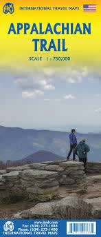APPALACHIAN TRAIL TRAVEL MAP.  This map is broken down into four sections from South Carolina north to Maine.
â€‹It includes rail lines, top attractions, points of interest, highways and roads, rivers, parks, and more.