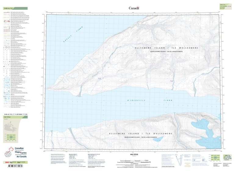 340A12 - NO TITLE - Topographic Map