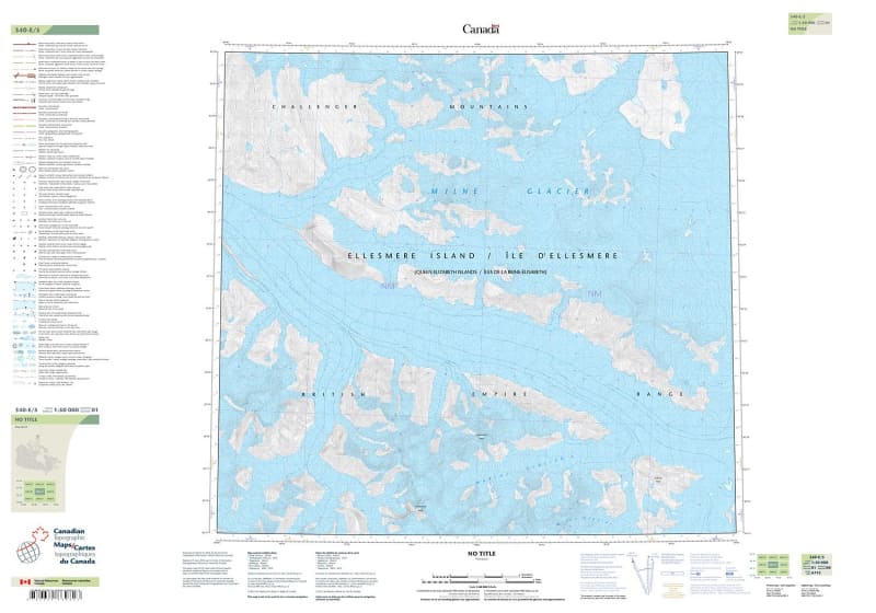 340E05 - NO TITLE - Topographic Map