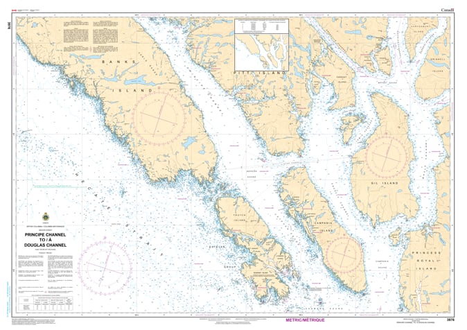 Navigate the approach to Kitimat safely with CHS Chart 3976: Principe Channel to Douglas Channel. Official 2026 data for high-volume shipping, water depths, and coastal hazards in BC's North Coast. Navigate the approach to Kitimat safely with CHS Chart 3976: Principe Channel to Douglas Channel. Official 2026 data for high-volume shipping, water depths, and coastal hazards in BC's North Coast.
