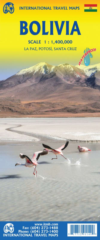 The essential, waterproof Bolivia Road Map for off-the-beaten-track travel. Features La Paz, Potosi, & Santa Cruz insets. Detailed roads, World Heritage Sites, Campgrounds, Border Crossings, and high-altitude features like Salt Lakes and Glaciers. The essential, waterproof Bolivia Road Map for off-the-beaten-track travel. Features La Paz, Potosi, & Santa Cruz insets. Detailed roads, World Heritage Sites, Campgrounds, Border Crossings, and high-altitude features like Salt Lakes and Glaciers.